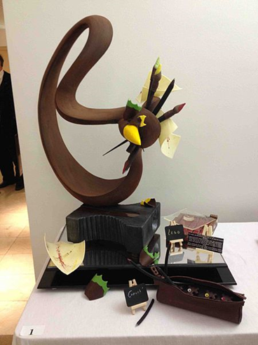 Chocolate sculpture by Martin DUCOUT
