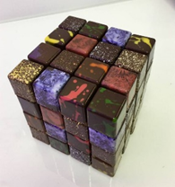 Rubik’s cube by Chocolate maker Jean Pierre Rodrigues